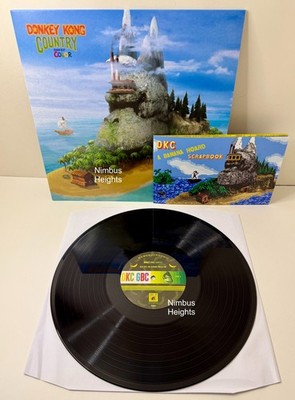 Donkey Kong Country Game Boy Color Vinyl Record VGM OST *INCLUDES BANANA!* New