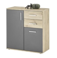 Kommode Schrank Wohnzimmermöbel Schlafzimmerschrank Anrichte BC1042 Grau