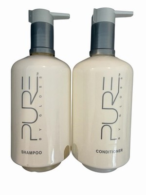 PURE by Gloss Shampoo and Conditioner Set 10 fl oz each Made in USA MSRP $40