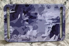 GRIP6 BELT BUCKLE - PURPLE CAMO / CAMOUFLAGE - 1.5 INCH WIDE