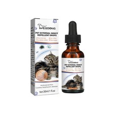 Pet Extracorporeal Repellent Drops Cats and D...