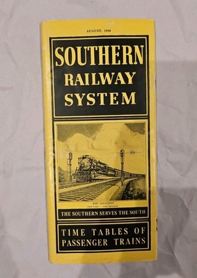 Öffentlicher Fahrplan Südbahnanlage August 1939
