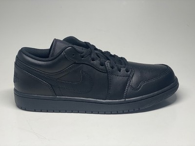 AIR JORDAN 1 LOW Sportschuhe 553558-093 BLACK Sneaker Turnschuhe Nike 23