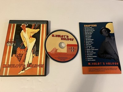 M. HULOT S HOLIDAY DVD 1953 THE CRITERION COLLECTION JACQUES TATI FRENCH CLOWN