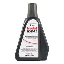 Premium Replacement Ink for Self Inking and Rubber Stamp Pads 2 oz Black Ink