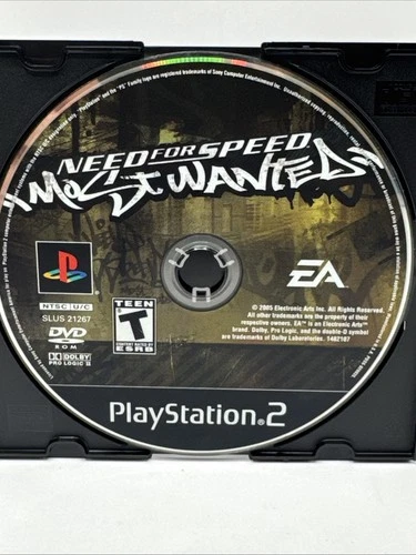 Need for Speed: Most Wanted (Sony PlayStation 2, 2005) PS2 GAME DISC ONLY TESTED