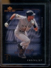 2002 Upper Deck MVP Derek Jeter New York Yankees #296