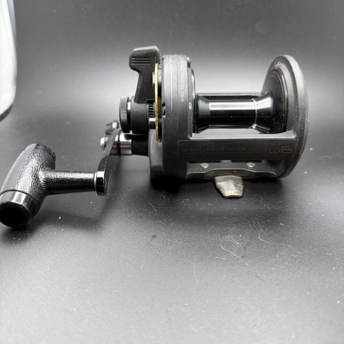 Moulinet De Pêche SHIMANO TRITON TLD-15 – Conventionnel, Levier De Traînée, Vintage, Occasion