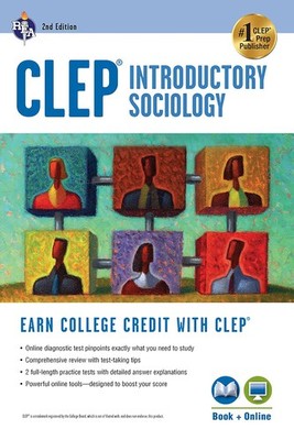 CLEP  Introductory Sociology Book + Online (CLEP Test Preparation) - paperb...