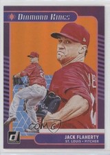 2021 Panini Donruss Diamond Kings Holo Orange Jack Flaherty #22 10ou
