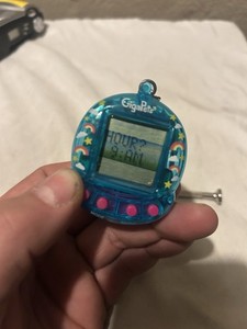 Giga Pets AR Blue Rainbow Unicorn Virtual Animal Pet Toy 2018 - TESTED