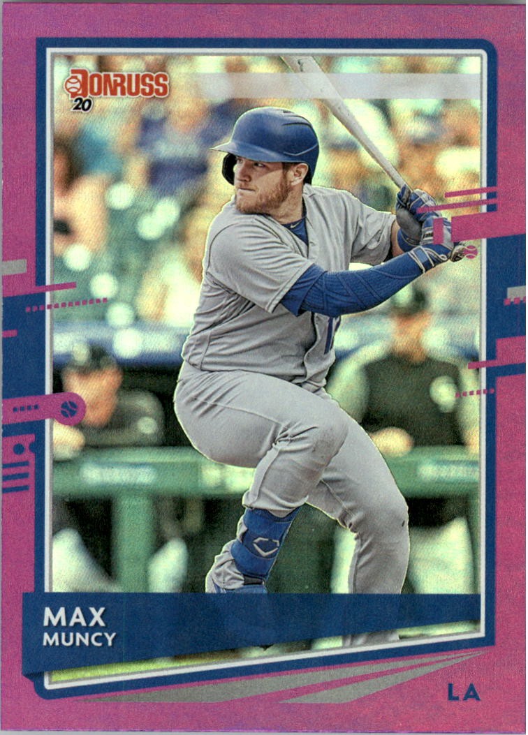 2020 Donruss Holo Purple #99 Max Muncy - BB