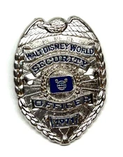 Disney Pin - Walt Disney World Security Officer 1971 Badge