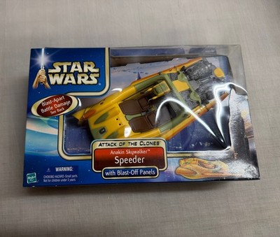 Star Wars Anakin Skywalker Speeder Attack Of The Clones Collection AOTC MISB