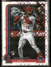 2025 Topps Chrome Update X-Fractors #USC166 Matthew Lugo Los Angeles Angels 5081