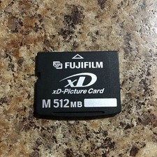 Fujifilm xD Picture Card M 512MB Camera Memory Card Fits Olympus TESTED