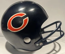 Vintage 1975 Chicago Bears Football Helmet (ONLY) from Sears Catalog Lamp!! EUC