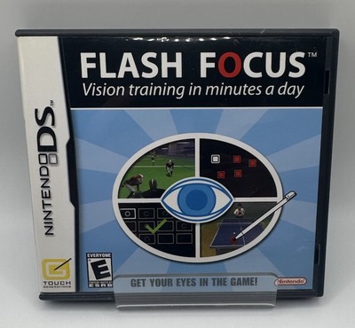 Flash Focus (Nintendo DS, 2007) Complete W/Cartridge Tested