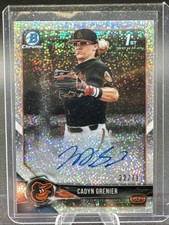2018 Bowman Draft Chrome Pick Sparkles Refractor /71 Cadyn Grenier #CDA-CG Auto