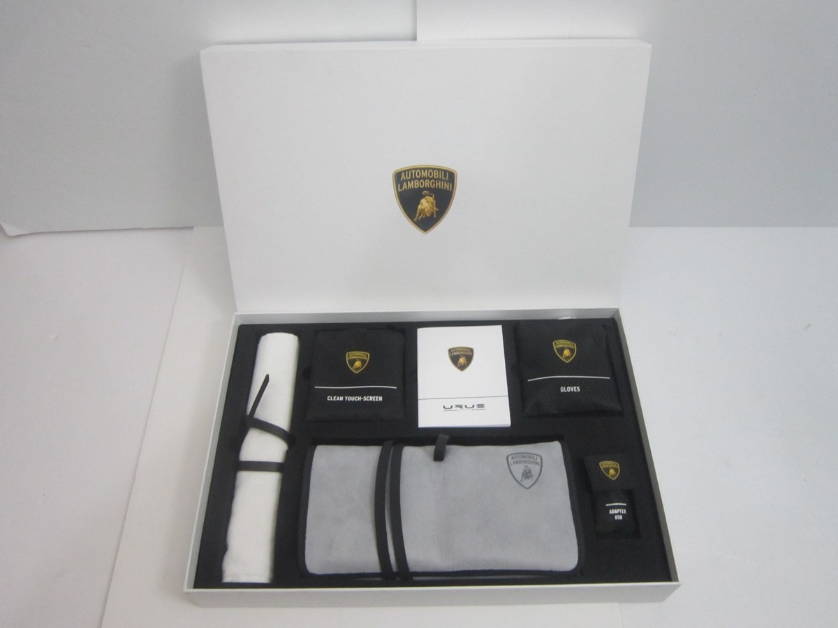 New in Box OEM Lamborghini Urus Car Cleaning Kit Cleaner Care