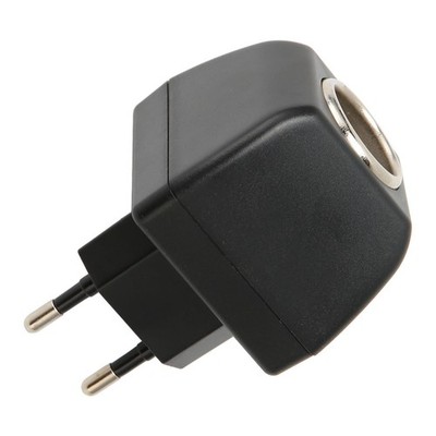 AC To 12V DC Car Power Adapter LED Light Indicator Car Cigarettes Lighter