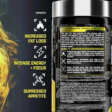 Lipo6 Black Intense Ultra Concentrate Thermogenic Belly Fat Burner for Men an...