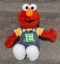Sesame Street Elmo 2008 ABC Singing Elmo Plush Toy EUC