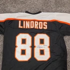 Eric Lindros Signed Philadelphia Flyers Hockey Jersey JSA Authenticated