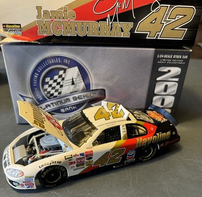 Jamie McMurray AUTOGRAPHED 1 of 528 Havoline NASCAR Diecast Davey Allison Rookie