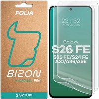 2X Schutzfolie FüR Galaxy S24 Fe 5G/S25 Fe 5G/A36 5G/A37 5G/A56 5G Bizon Folie