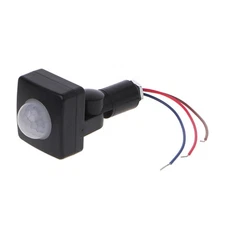 LED 110° 100W PIR Motion Sensor Detector Wall Light Switch 110-240V