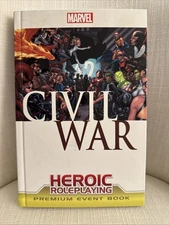 Marvel Heroic Roleplaying: Civil War Event Book Premium -hardcover Margaret Weis