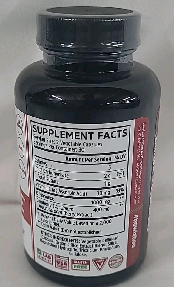 2- ZHOU GRÚA-DEFENSA TRIPLE ACCIÓN FÓRMULA DEL TRACTO URINARIO- 60ct CADA UNO- CADUCIDAD 27/05++ Foto 3 de 4