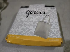 Basically Yours  3 Pack Natural Totes 13.5" x 13.5  New with tags