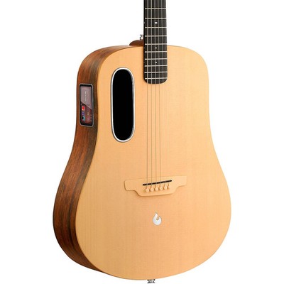 LAVA MUSIC ME 4 Spruce 41'' AcousticElectric Guitar With Airflow Bag Natural