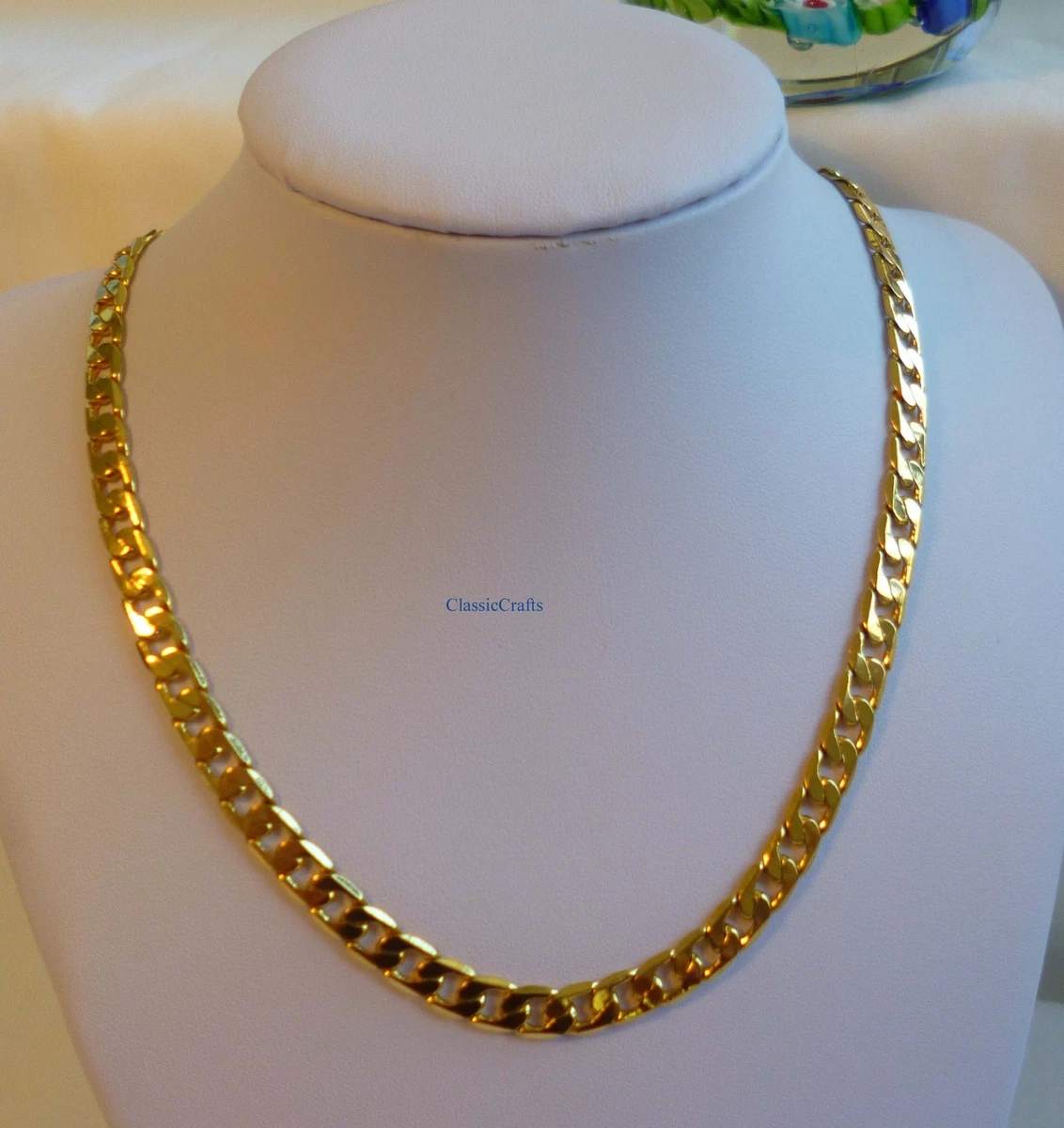 Chains by the Yard, Necklace Chains for Jewelry Making, Necklace Making  Chain, Earring Findings, 24k Gold Plated Chain 