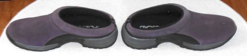 ZUECO MUJER SPORTO GRISÁCEO MORADO GAMUZA - TALLA 10W Foto 4 de 4