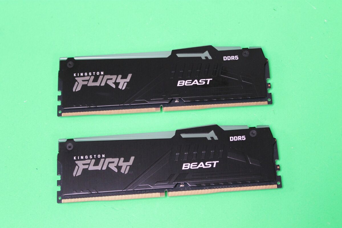 NEW Kingston Fury Beast 16GB (8GB X 2) RGB 5200MHz DDR5 Ram HP52U40S6MA-8FRAE | eBay NEW Kingston Fury Beast 16GB (8GB X 2) RGB 5200MHz DDR5 Ram HP52U40S6MA-8FRAE | eBay