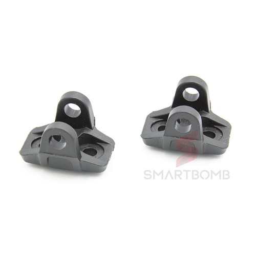 Supporto staffe faretti moto bici motociclette 360° + agganci braccetti abs - Imagen 4 de 12