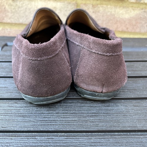 Sergio Duletti Coffee Brown Mens Loafers Moccasins Size 9 UK/ EU 43 - Picture 7 of 11