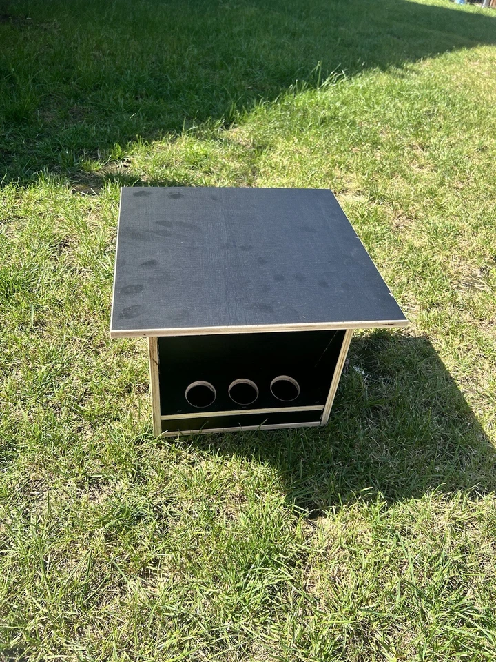 Futterautomat für Hühner Wachteln Tauben Geflügel Puten Vogel Futterspender - Bild 3 von 4