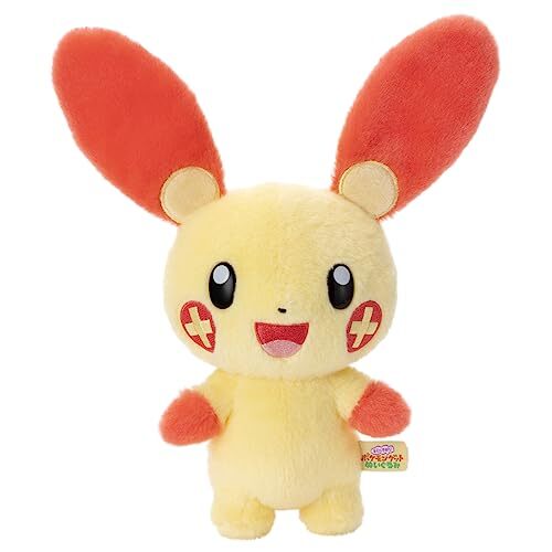 TAKARATOMY ARTS I choose you! Pokémon Get Plush Doll Plusle Height 25cm