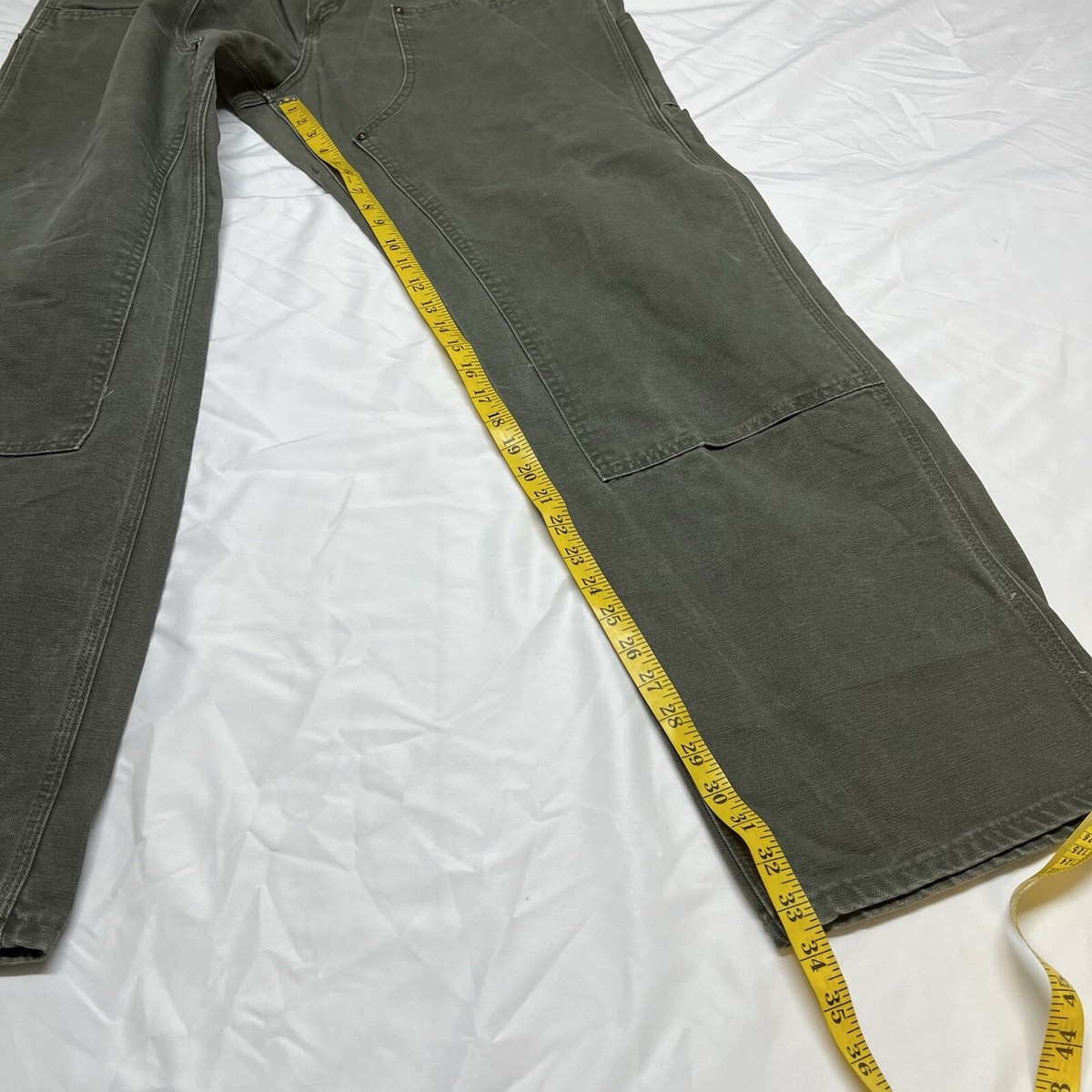 VTG 90s Carhartt B136 MOS Green Union Made In USA Double
