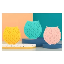 Licking Mat for ALL PETS. Durable Silicone Cute & Portable Pet Bowls Slow Feeder