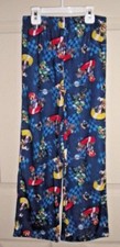 NWT MARIOKART LOUNGE/ PAJAMA PANTS SZ 8 FLAME RESISTANT
