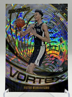 1058. Victor Wembanyama 2023-24 Panini Vortex FRACTAL RC #1 | eBay