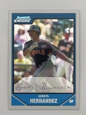 Gorkys Hernandez 2007 Bowman Draft Chrome Prospects #BDPP102 Detroit Tigers