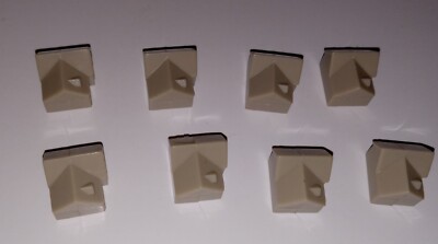 Monopoly City 3D Replacement Piece Part 8 One-Block Residential Buildings Beige