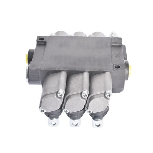 Double Acting Adjustable Hydraulic Directional Control 3 Spool Valve 11GPM - Picture 6 of 12