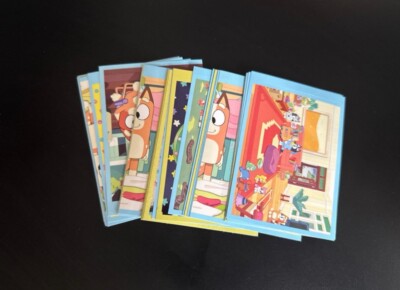 2x Bluey Sticker für Bluey Panini Sticker Album freie Auswahl